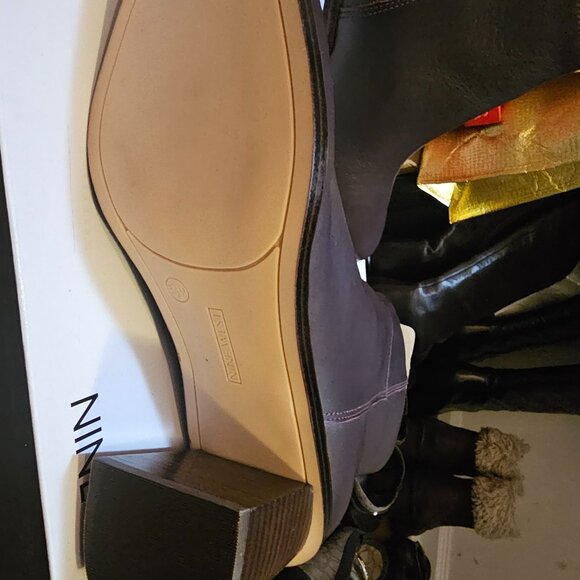 Nine West Dither Ankle Boots, Merlot 600 NWOB, Size 8.5M - Picture 3 of 10